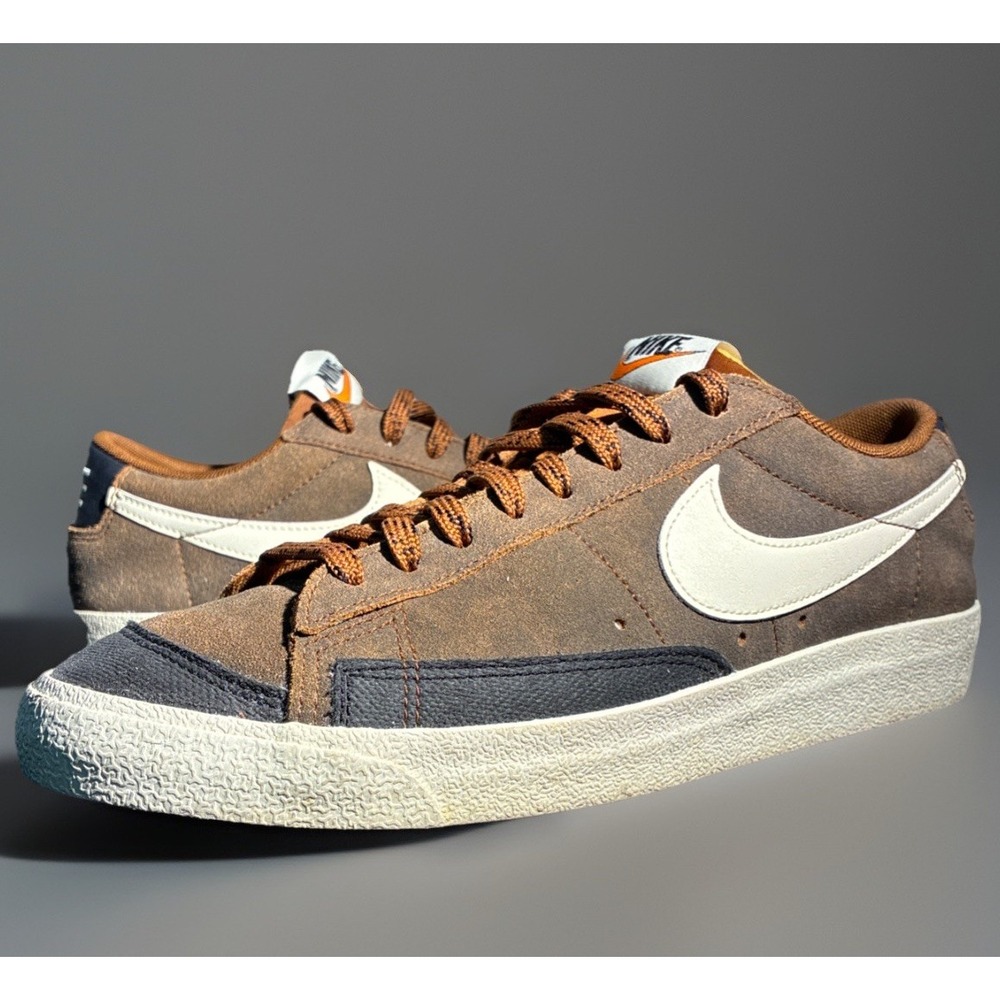 Nike Blazer '77 Premium Vintage Certified Fresh Mens 9.5 Brown Suede DX4433-200